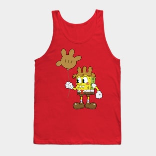 Spongebob in cuphead style Tank Top